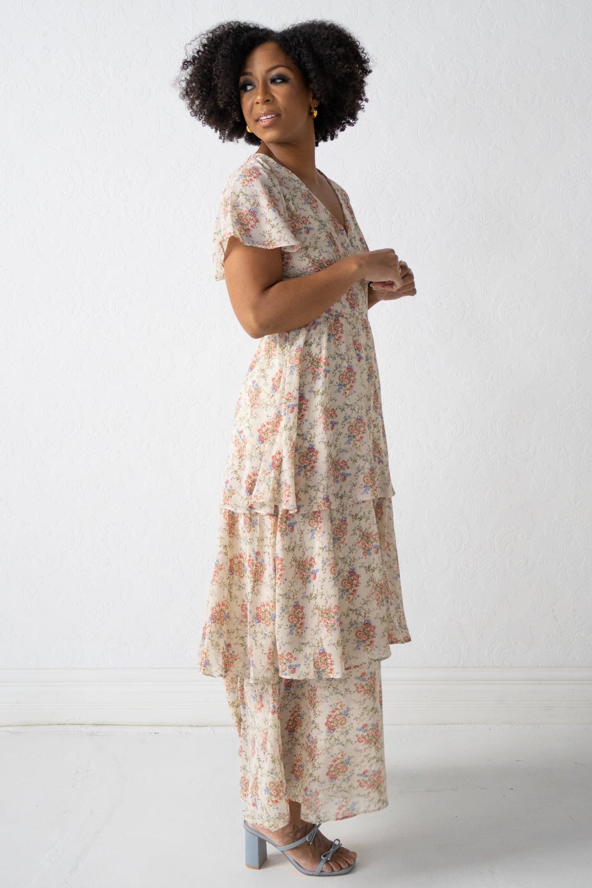 Akaki Tiered Maxi Dress