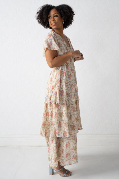 Akaki Tiered Maxi Dress