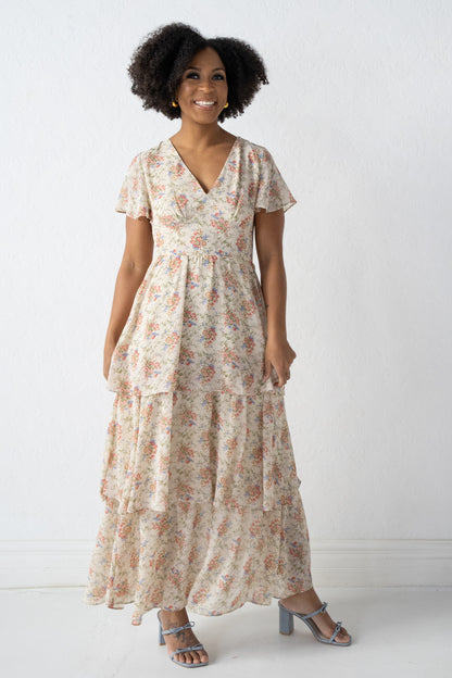 Akaki Tiered Maxi Dress