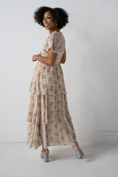 Akaki Tiered Maxi Dress