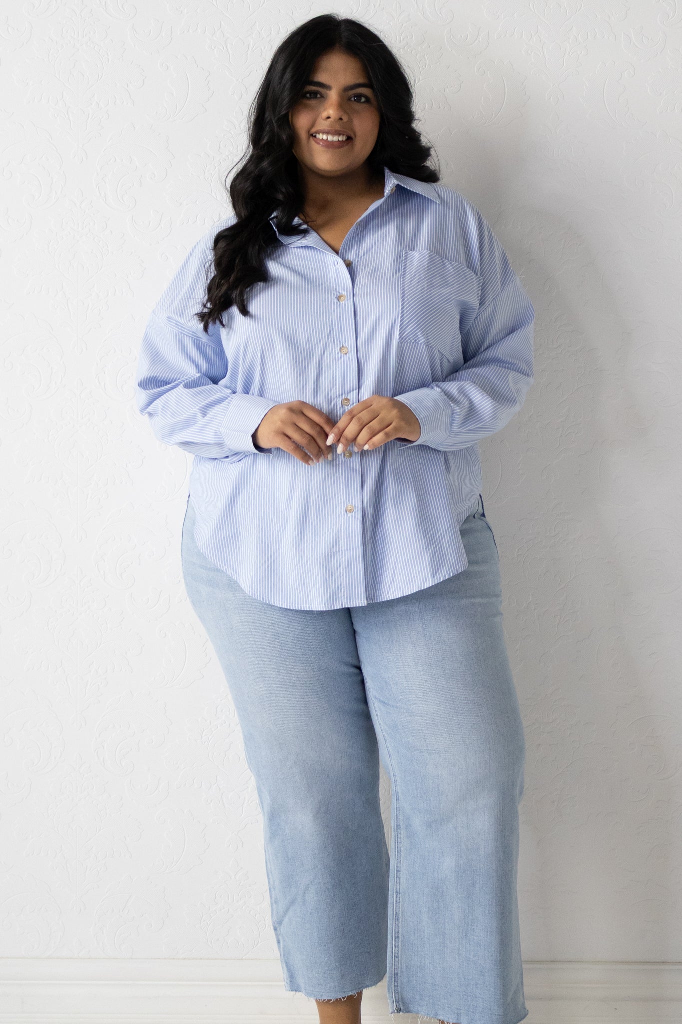 Striped Button down Shirt (S-XXXL)