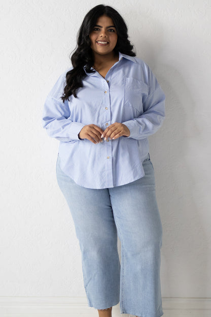 Striped Button down Shirt (S-XXXL)