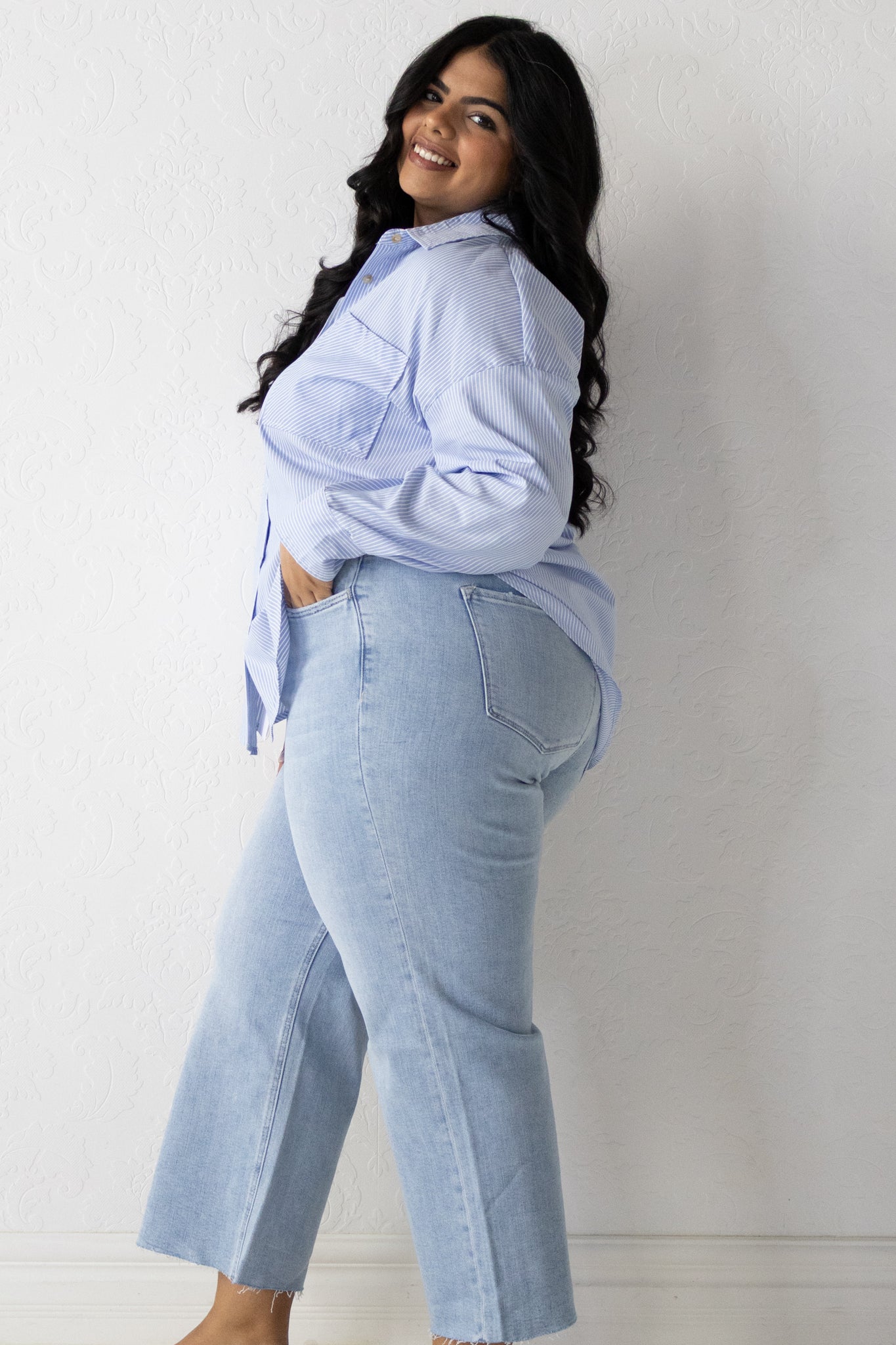 Striped Button down Shirt (S-XXXL)