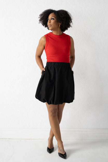 Kirsten Bubble Mini Skirt (S-XXL)