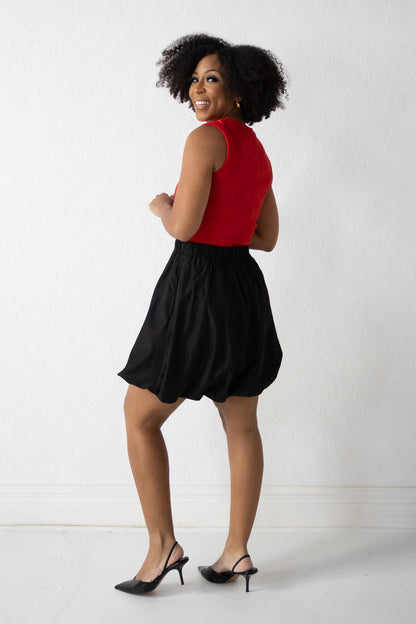 Kirsten Bubble Mini Skirt (S-XXL)