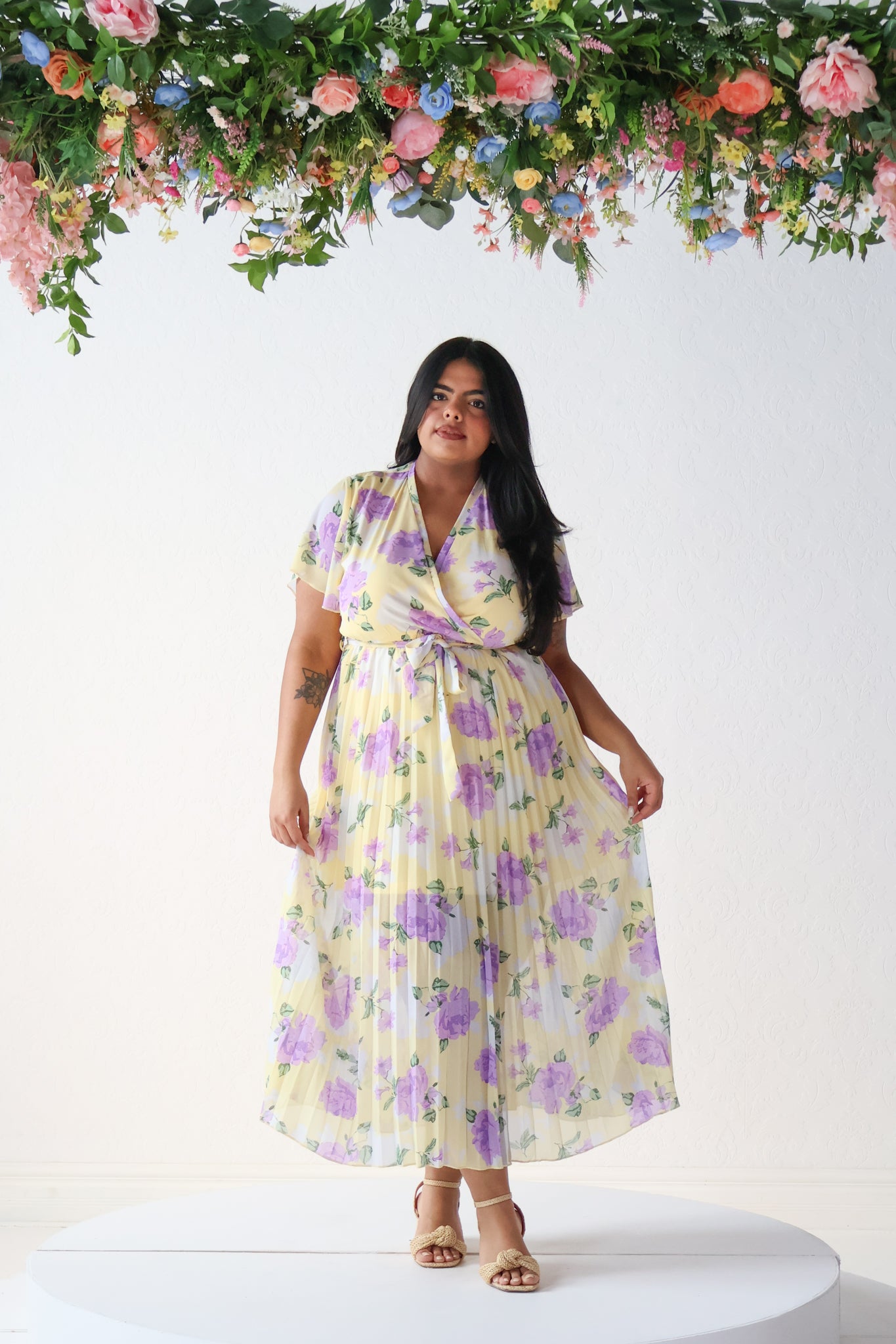 Beirut Floral Wrap Dress