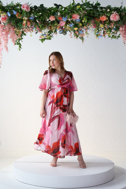 Constance Tulip Midi Dress (0-20)