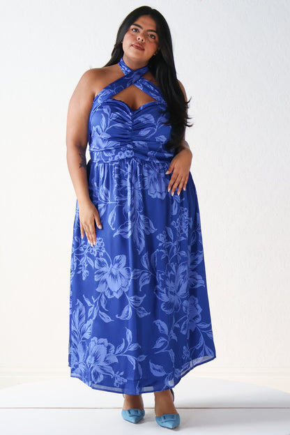 CURVE Convertible Floral Midi Dress