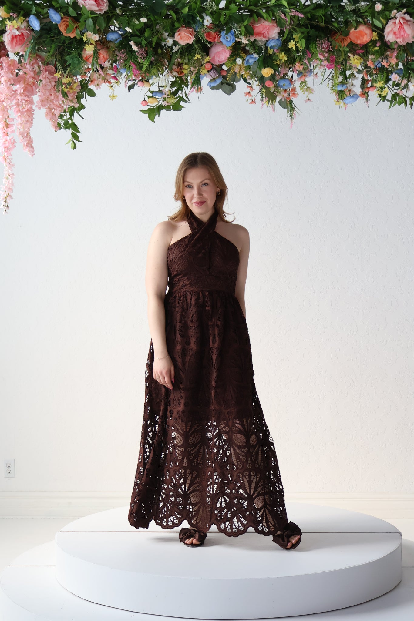 Elara Crochet Dress (0-18)