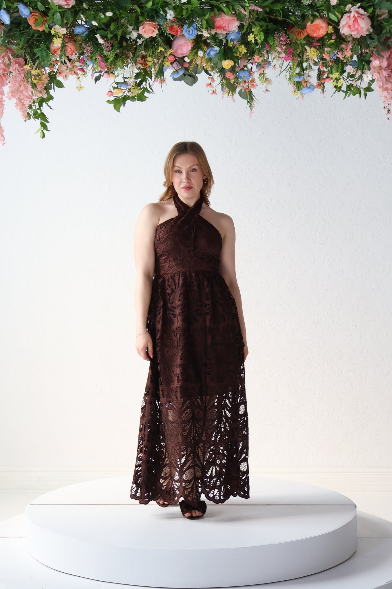 Elara Crochet Dress (0-18)