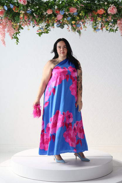 CURVE Glena One Shoulder Maxi Dress