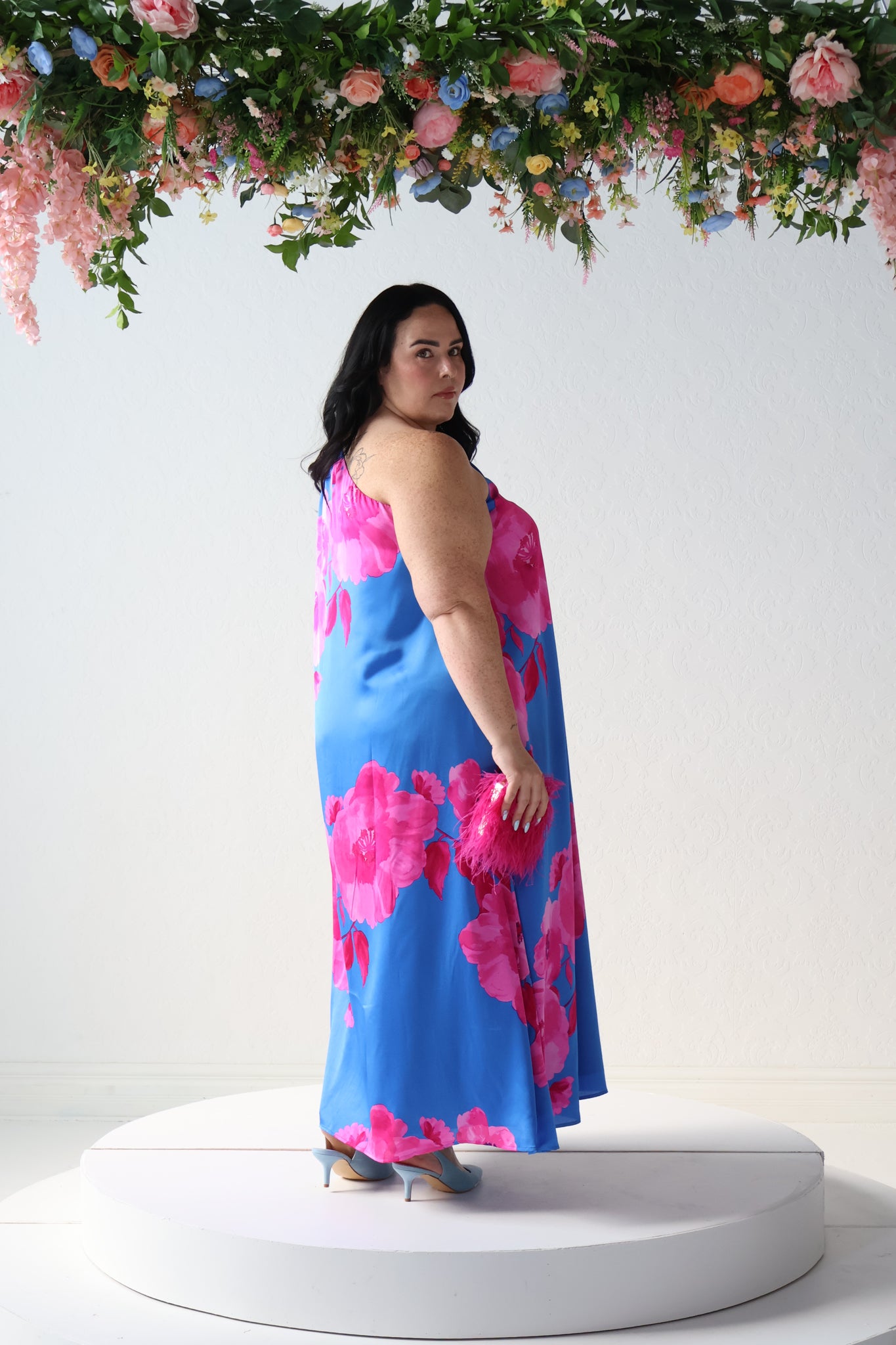 CURVE Glena One Shoulder Maxi Dress