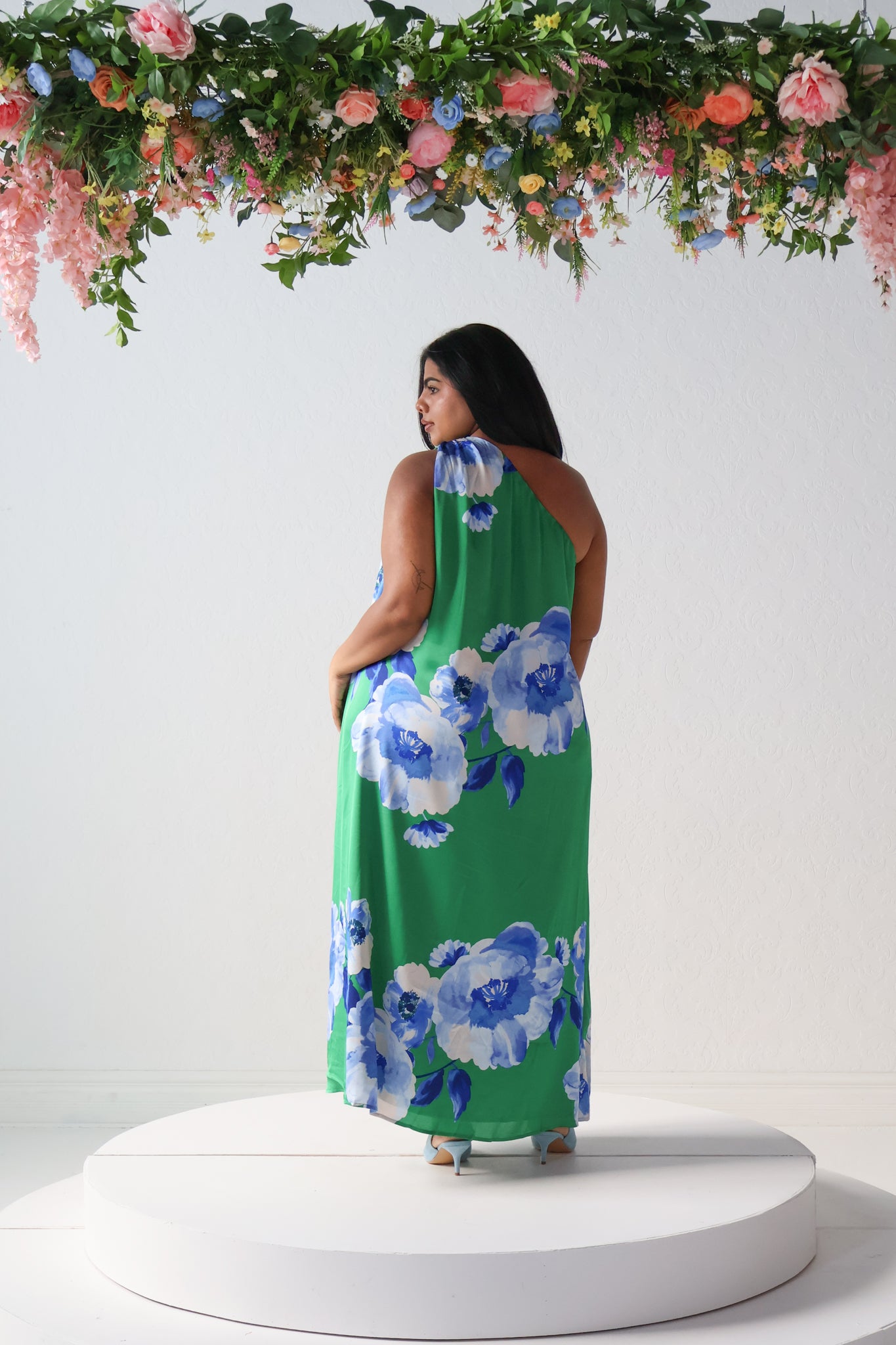 CURVE Glena One Shoulder Maxi Dress
