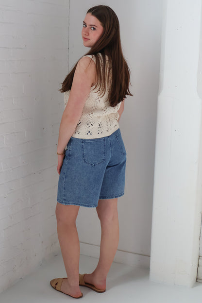 Kaffe Jean Shorts (4-16)