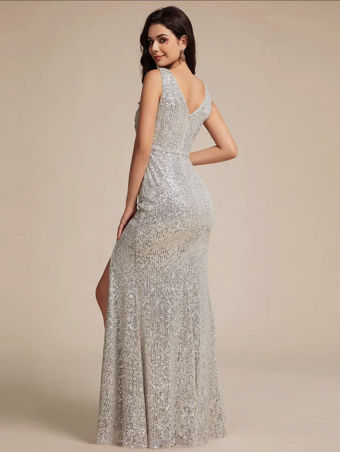 Sequin Maxi Dress