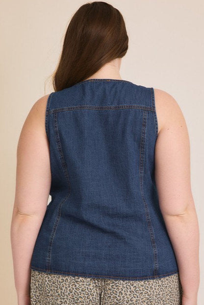 CURVE Denim Vest