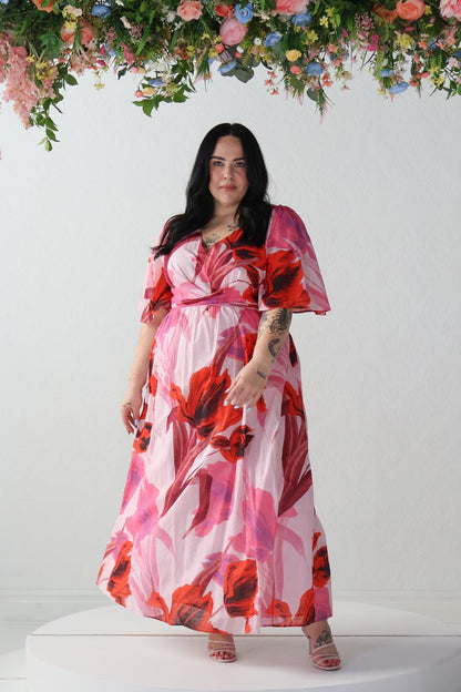 Constance Tulip Midi Dress (0-20)