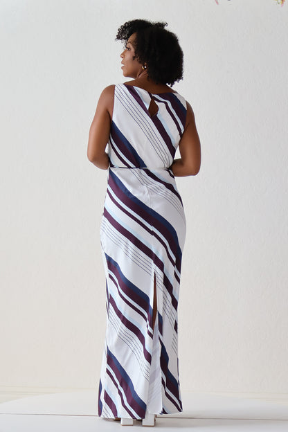 Celina Striped Maxi Dress