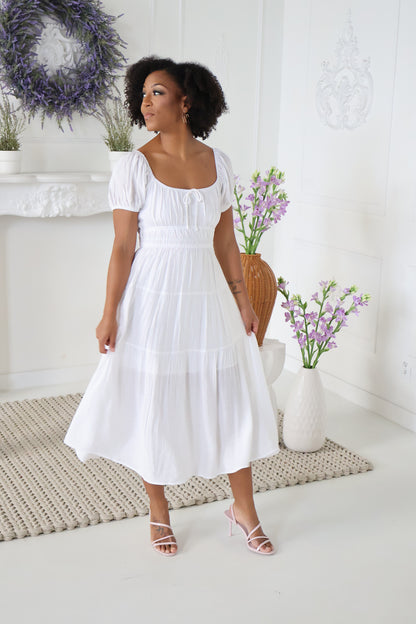 Gauzey SS Midi Dress (S-3X)