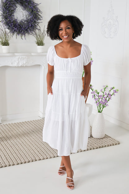 Gauzey SS Midi Dress (S-3X)
