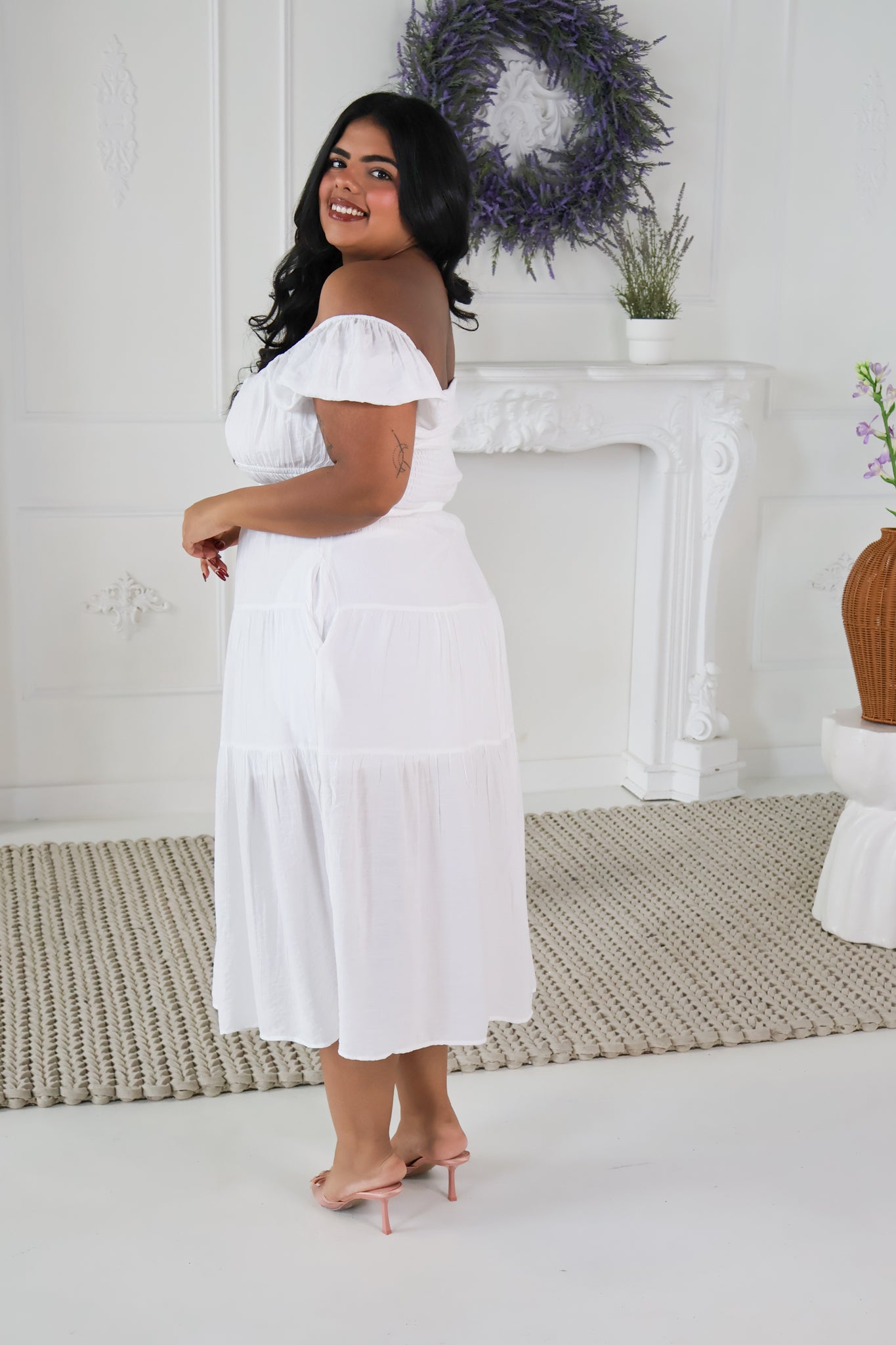 Gauzey SS Midi Dress (S-3X)