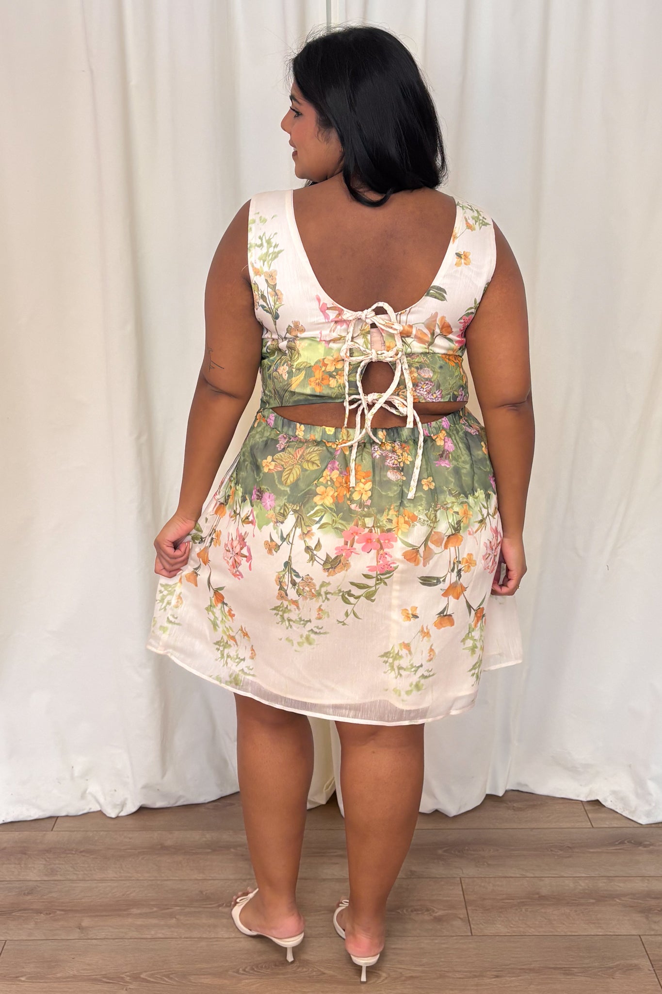 Isla Floral Mini Dress (S-XXL)
