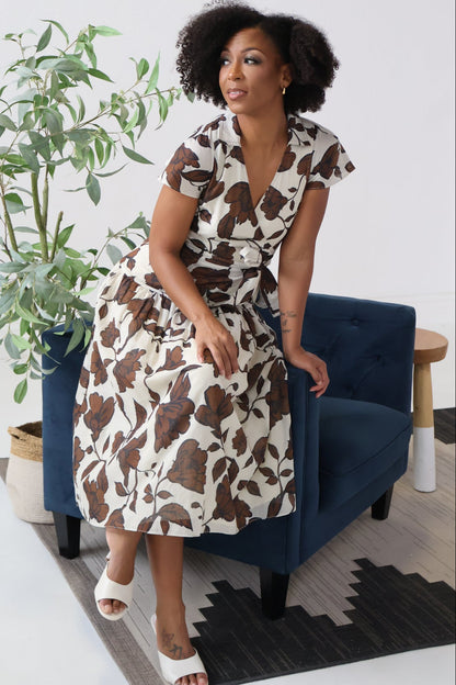 Taylor Floral Midi Dress