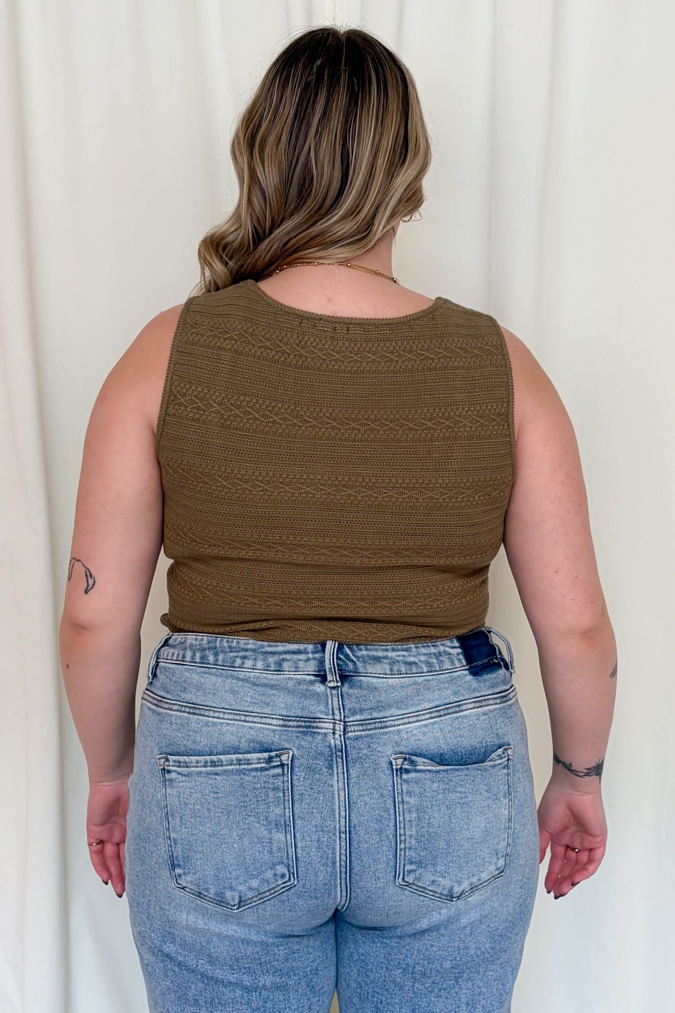 CURVE Squareneck Knit Tank