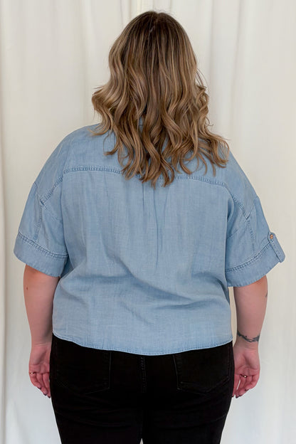 Short Sleeve Tencel Top (S-XXL)