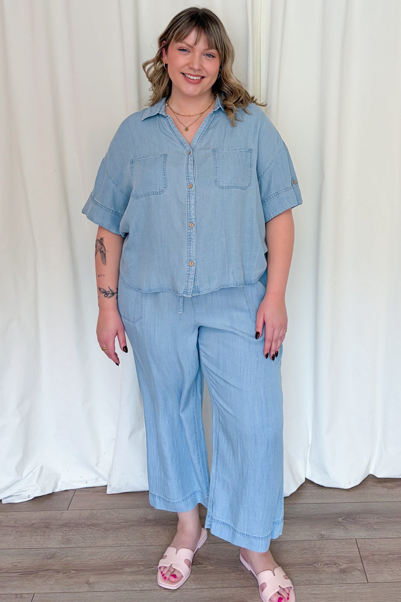 Tencel Wide leg Pants (S-XXL) – Valencia Boutique