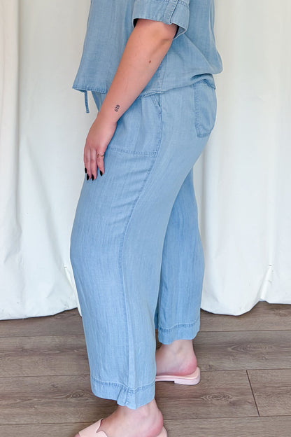 Tencel Wide leg Pants (S-XXL)