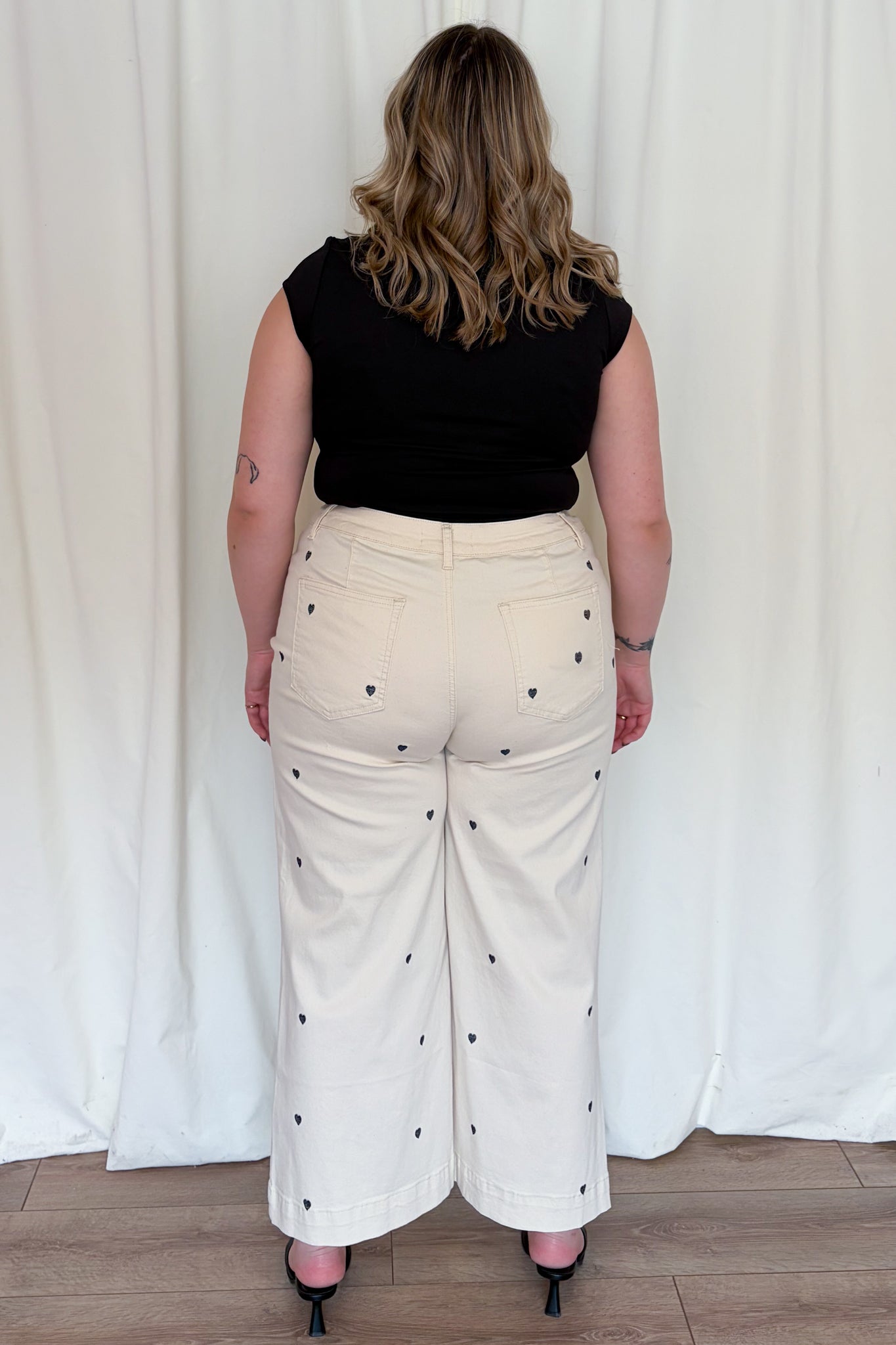 Embroidered Heart Jeans (0-18)