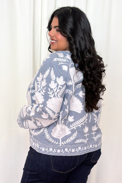 Embroidered Jacket (S-XXL)