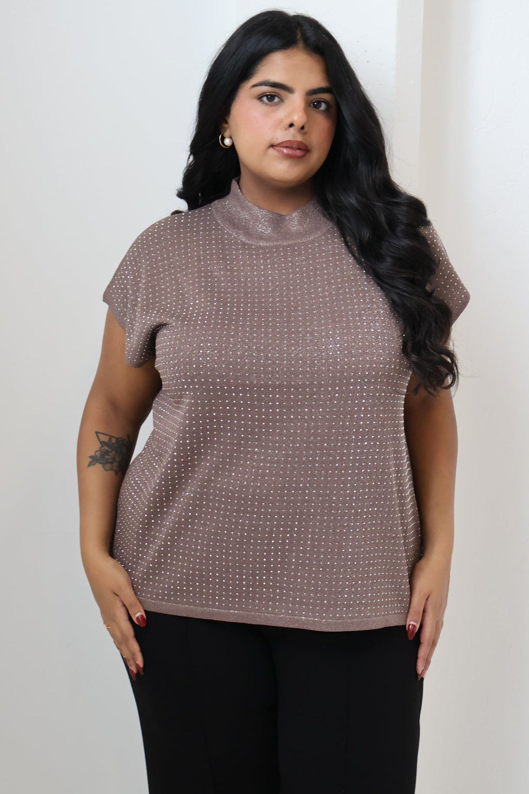 Dressy Knit Top (S-XXXL)
