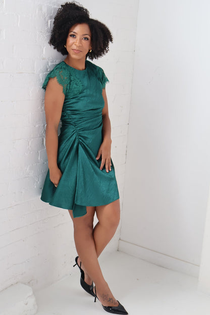 Jordyn Asymmetric Mini Dress (S-XXL)
