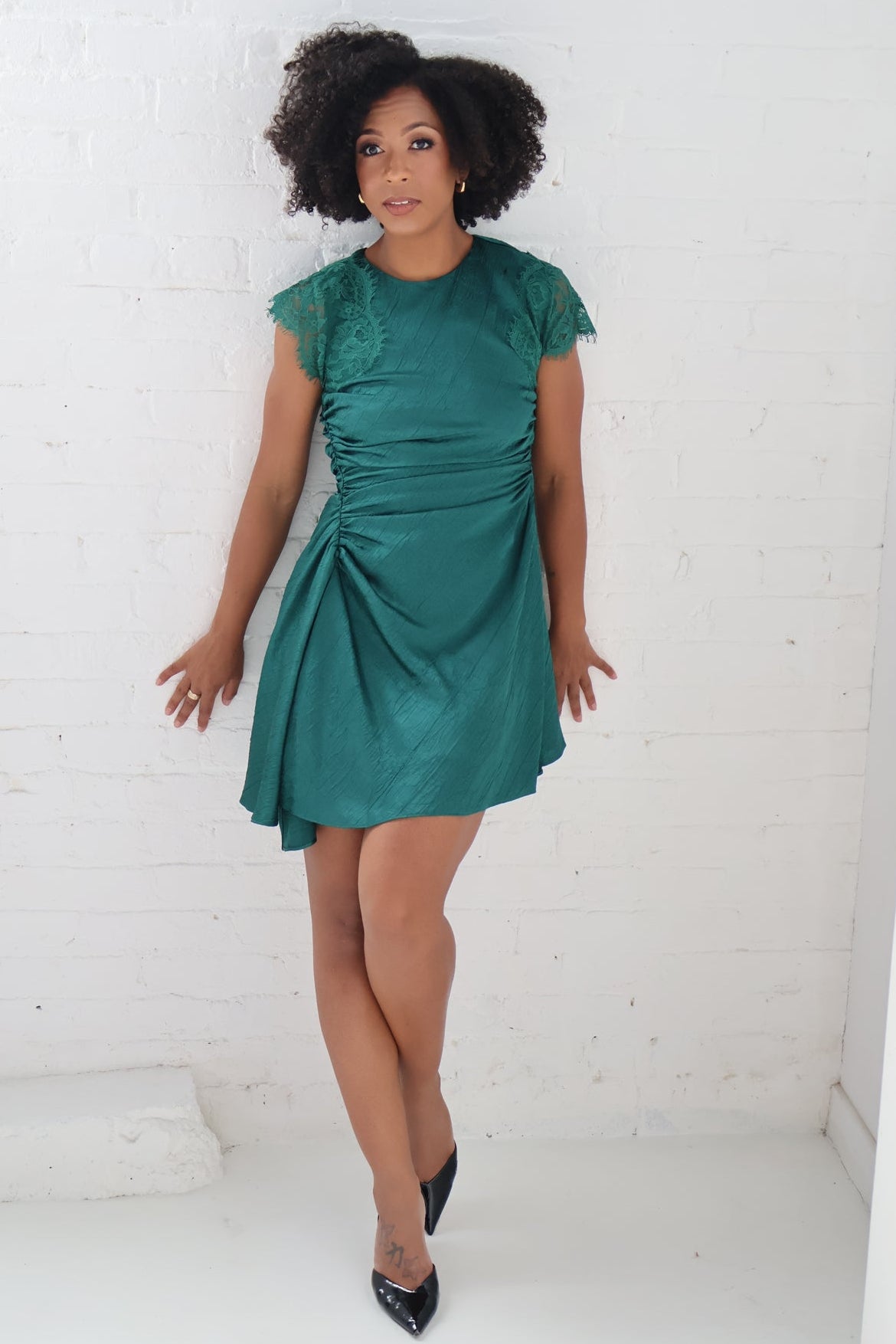 Jordyn Asymmetric Mini Dress (S-XXL)