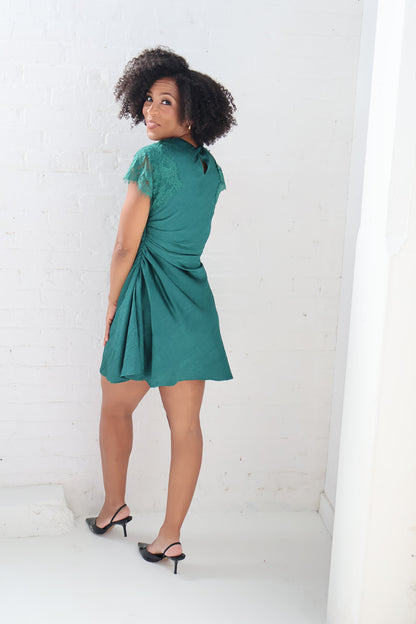 Jordyn Asymmetric Mini Dress (S-XXL)