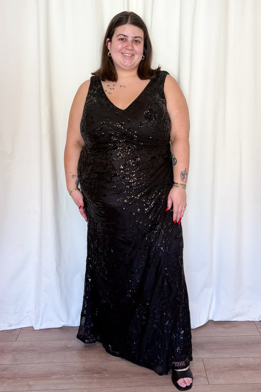 CURVE Sequin Gown