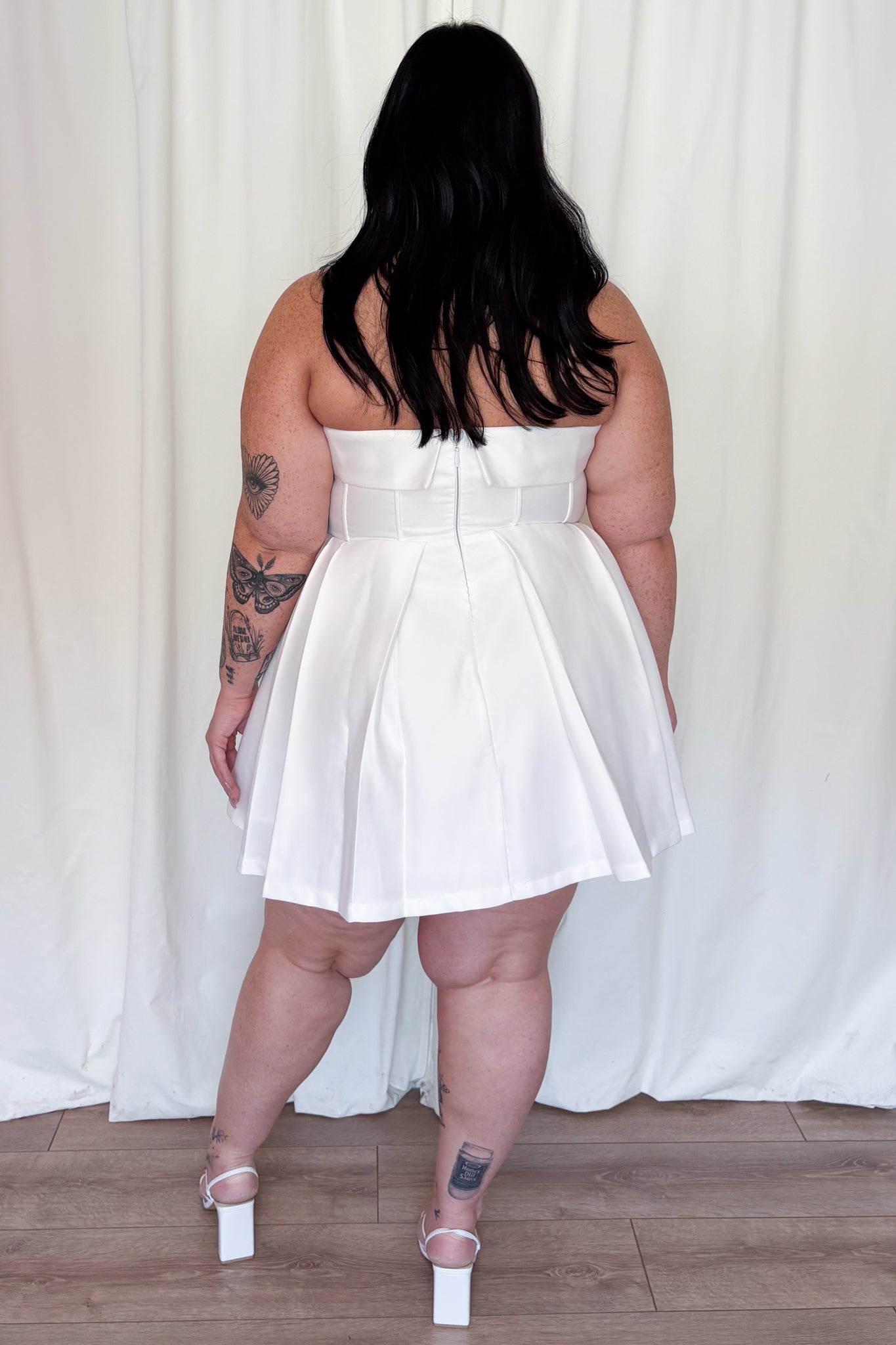 Strapless Mini Dress (S-3X)