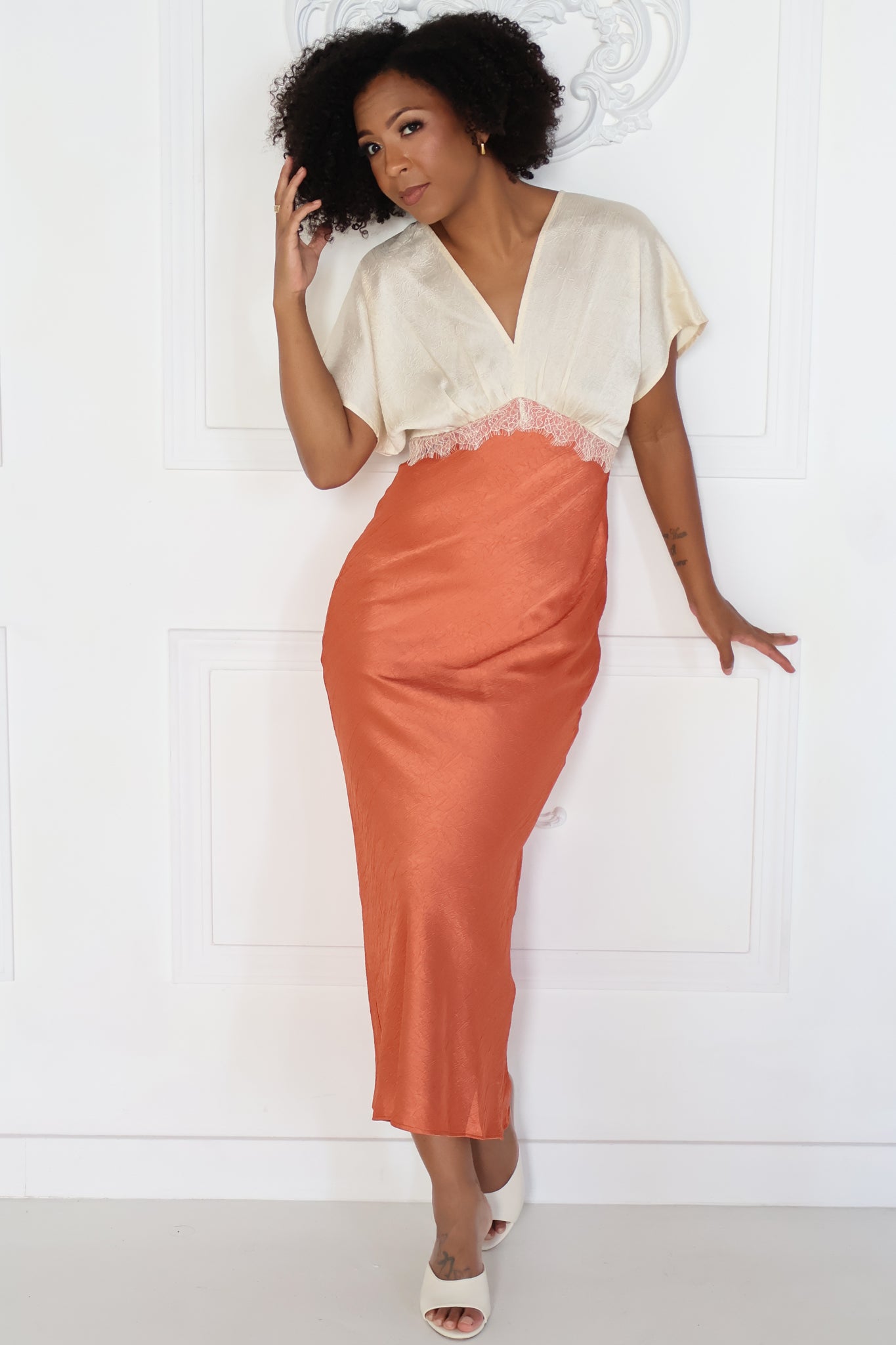 Carolina Color block Maxi Dress (S-XXL)