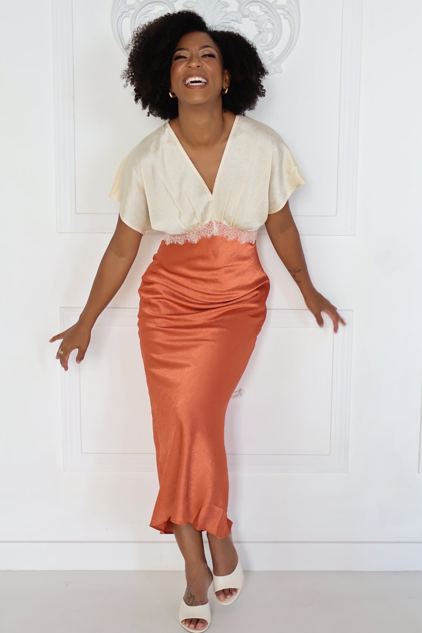 Carolina Color block Maxi Dress (S-XXL)
