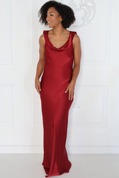 Cowl Neck maxi Dress