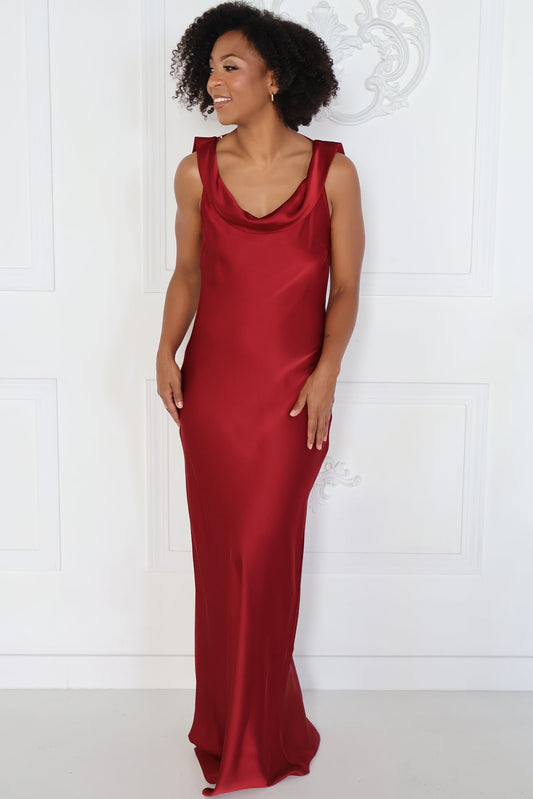 Cowl Neck maxi Dress