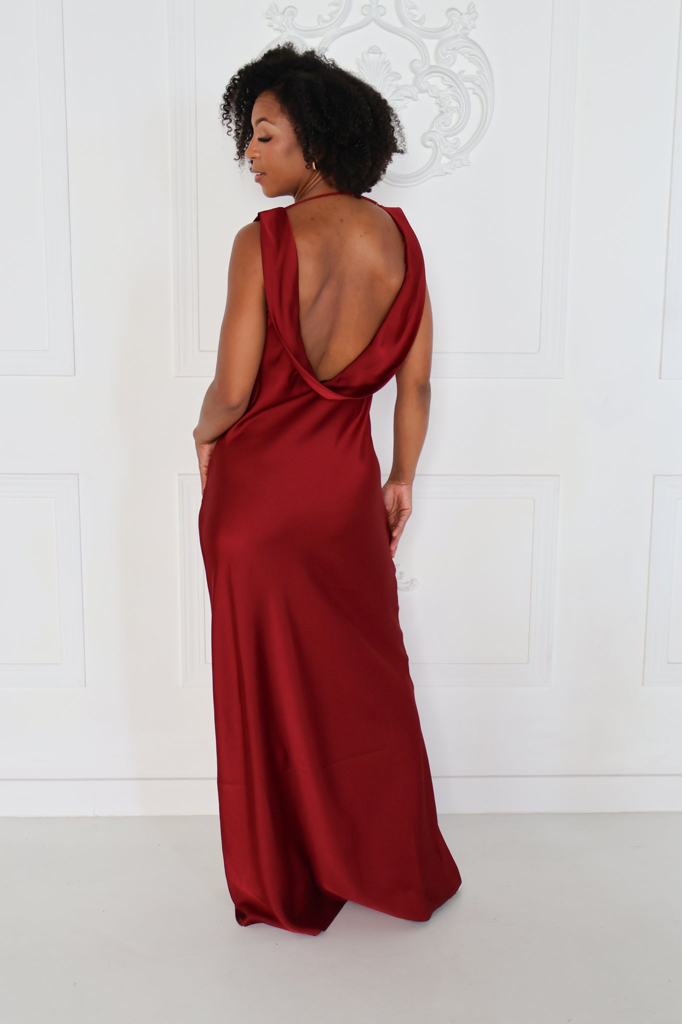 Cowl Neck maxi Dress