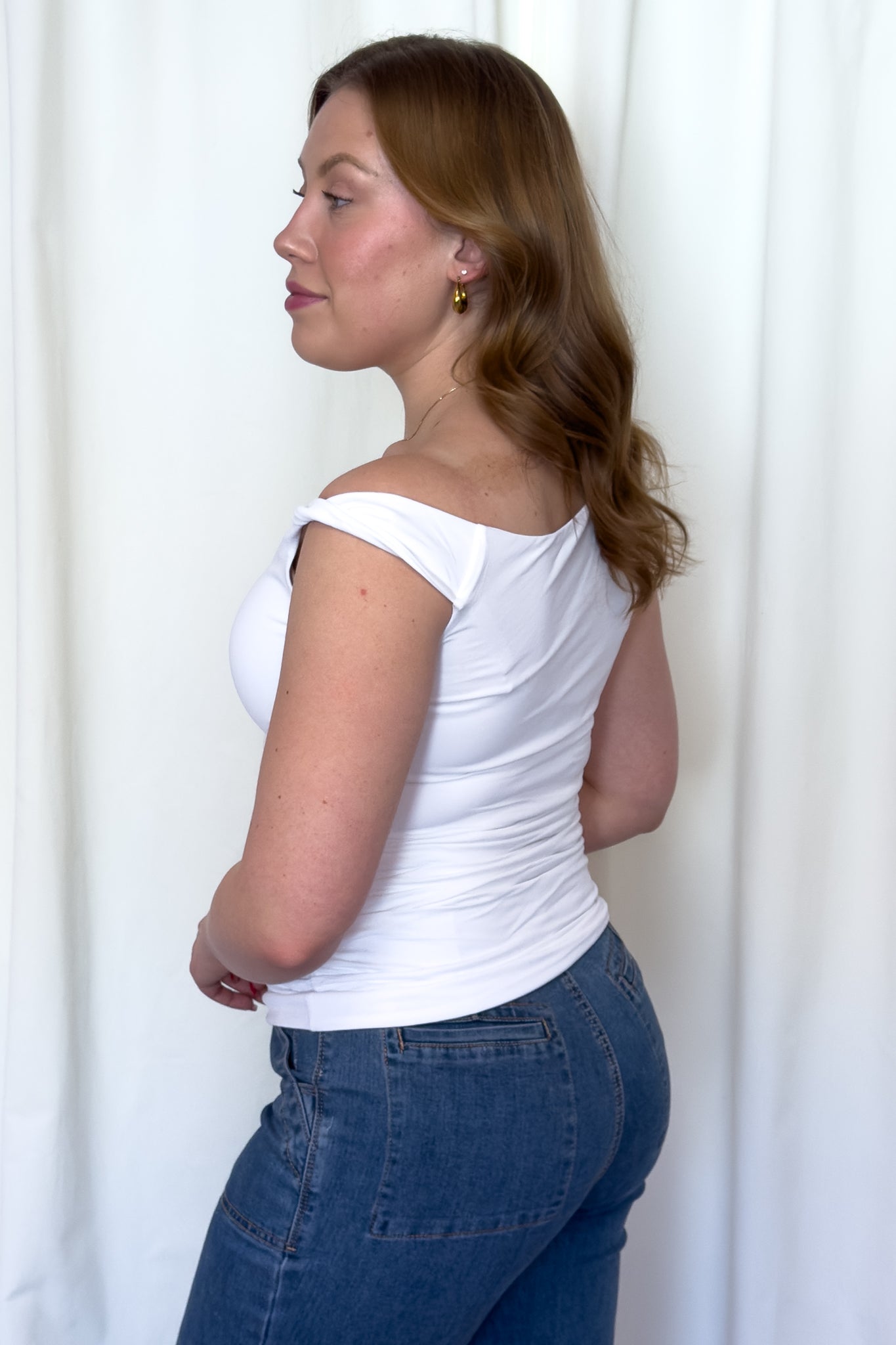 Charlotte Ruched Top