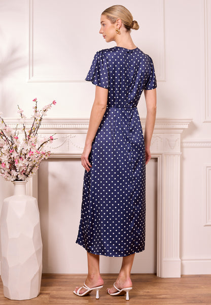 Janzur Polka Dot Dress