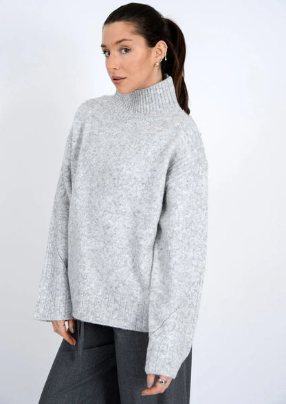 Licharyen Mock Neck Sweater