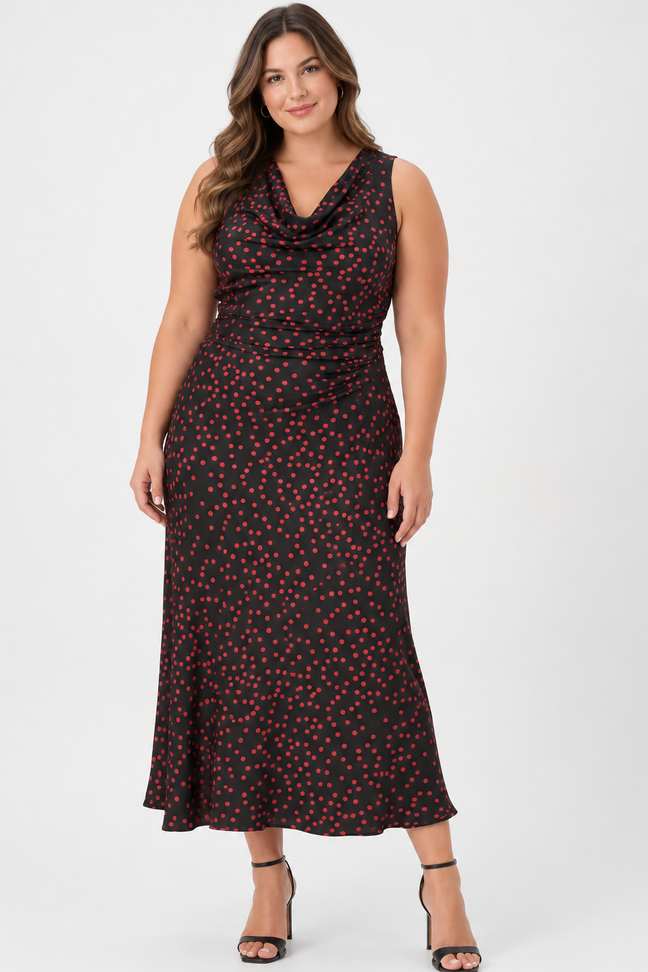 Polka Dot Slip Dress (6-22)