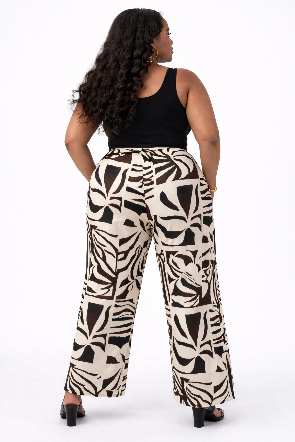 CURVE Print Wrap Style Pant