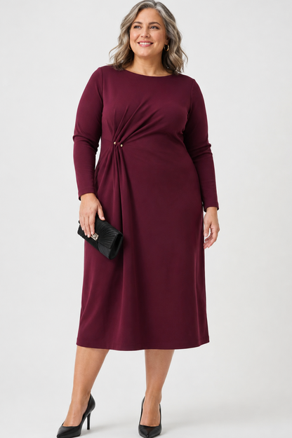 Crepe Sheath Dress (6-22)